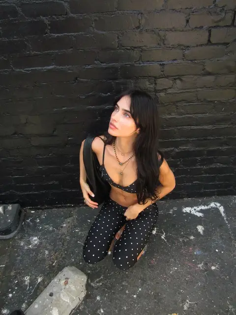 image by reneeherbert_ containing woman, wall, sit, floor, black